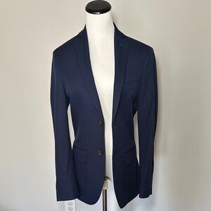 Haggar H26 Men's Flex Series Ultra Slim Suit Coat Size Small - Navy Size 34R